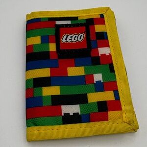 Lego Classic Brick Wallet Kids Hook & Loop Closure 4 Pockets   Full-size